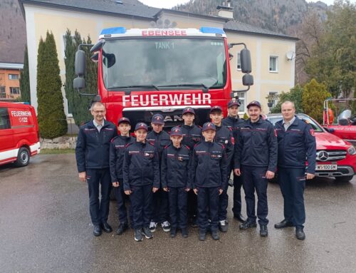 Wissenstest der Feuerwehrjugend in Ebensee